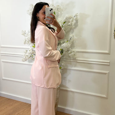 Blazer básico Rosa