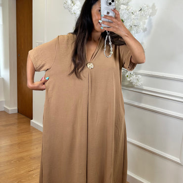 Tunica Oversize Camel