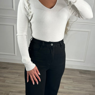 Calça de Ganga Wide Leg REDIAL preta