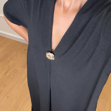 Tunica Oversize Preto