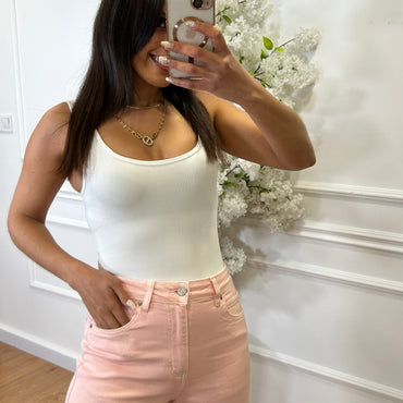 Calça de Ganga Mom Jeans Redial Rosa