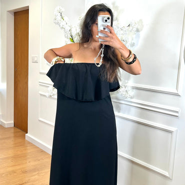 Vestido Cai-cai Preto