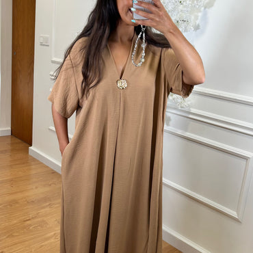 Tunica Oversize Camel