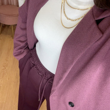 Blazer Fazenda Burgundy