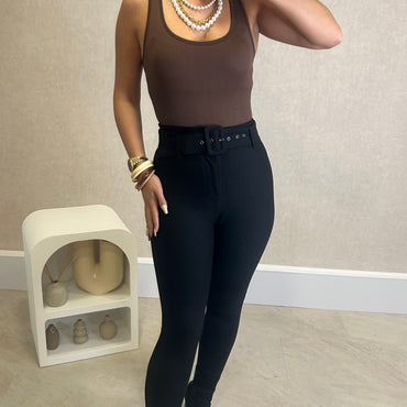 Body Modelador Castanho