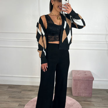 Pantalona bombazine preta