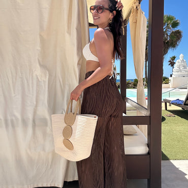 Pantalona de rede Castanha