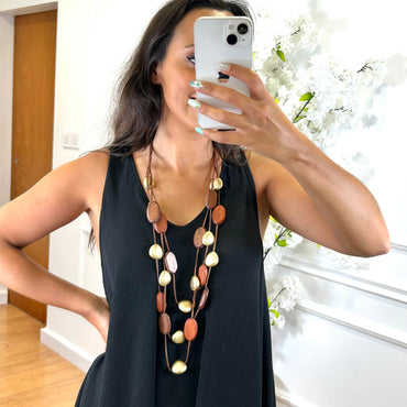 Vestido Midi com alça larga Preto