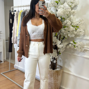 Calça Straight Jeans Redial Branca