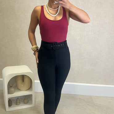 Body Modelador Bordeaux