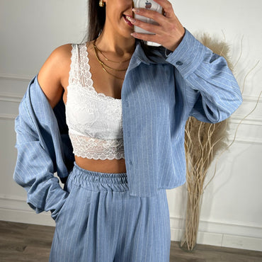 Bralette Rendada Branca