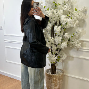 Blazer Ecopele Preto