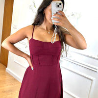 Vestido cinderela curto bordo