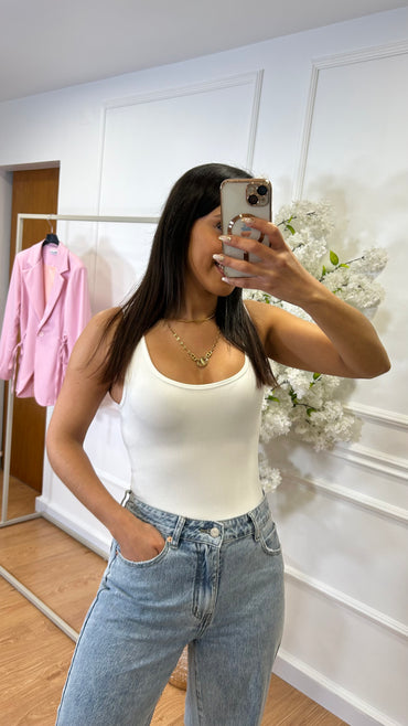 Body Modelador Branco