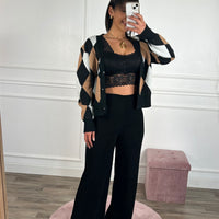 Pantalona bombazine preta