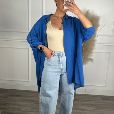 Camiseiro Azulao de algodão Médio