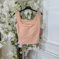 Top Modelador copas Almofadadas Salmao