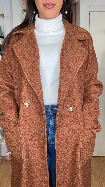 Casaco Teddy Camel