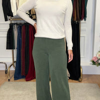 Pantalona bombazine Verde Tropa