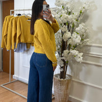 Calça de Ganga Wide Leg REDIAL azul escuro