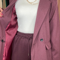 Blazer Fazenda Burgundy