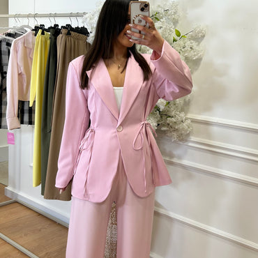 Pantalona com Laço em Rosa