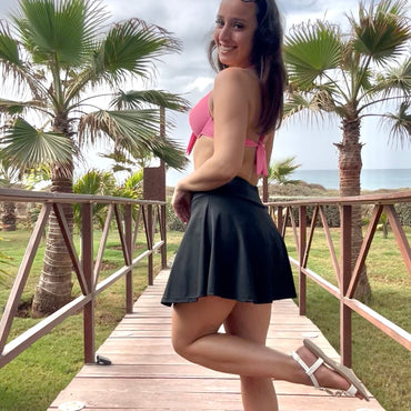 Saia calção Lycra Preta