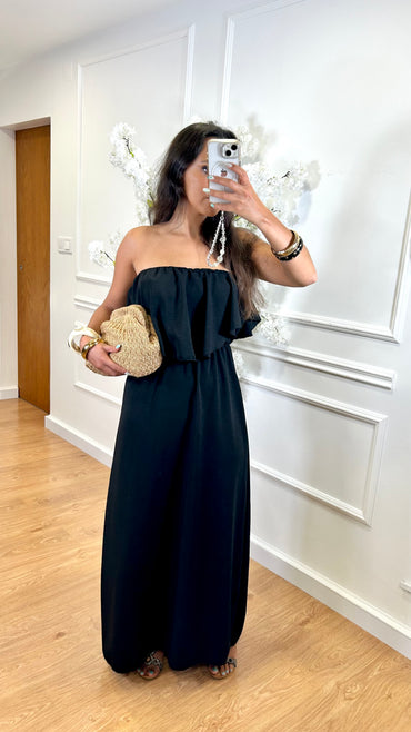 Vestido Cai-cai Preto