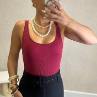 Body Modelador Bordeaux