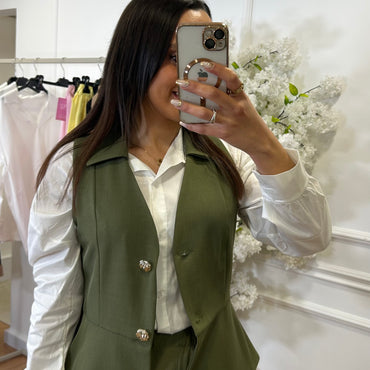 Pantalona com Laço em verde