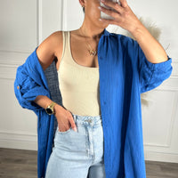 Camiseiro Azulao de algodão Médio