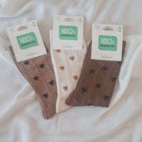 Conjunto Meias C/ Corações