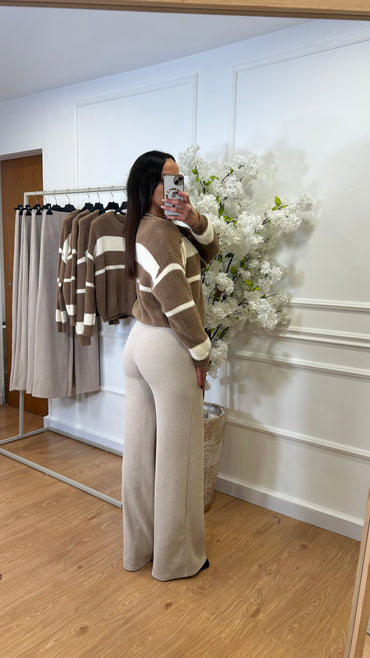 Pantalona bombazine Bege