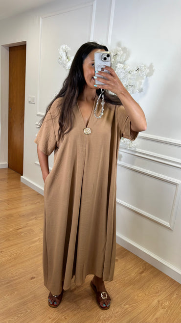 Tunica Oversize Camel