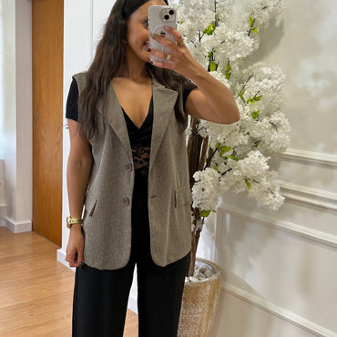 Colete de fato oversize