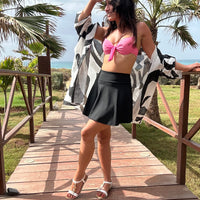 Saia calção Lycra Preta