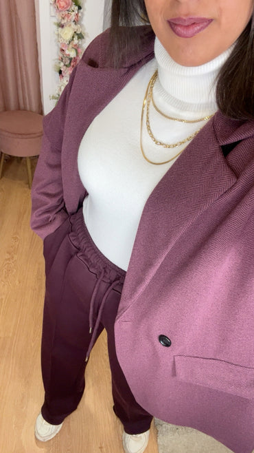 Blazer Fazenda Burgundy