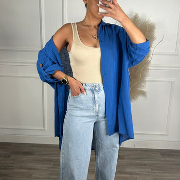 Camiseiro Azulao de algodão Médio