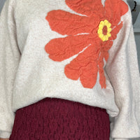 Saia Rendada Bordeaux