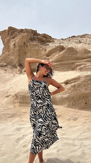 Vestido zebra