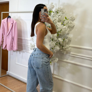 Body Modelador Branco