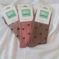 Conjunto Meias C/ Corações