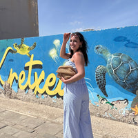 Conjunto top riscas + Pantalona