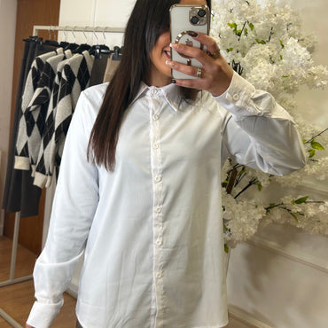 Camisa Popelina Branca