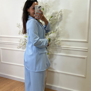 Blazer básico Azul Bébé