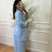 Blazer básico Azul Bébé