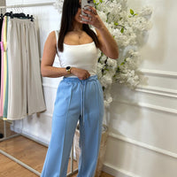 Calça de Fato de Treino Azul Bébé