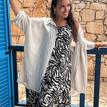Vestido zebra