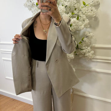 Conjunto Blazer + Calça Vison