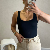 Calça de Ganga Wide Leg REDIAL Bege escuro